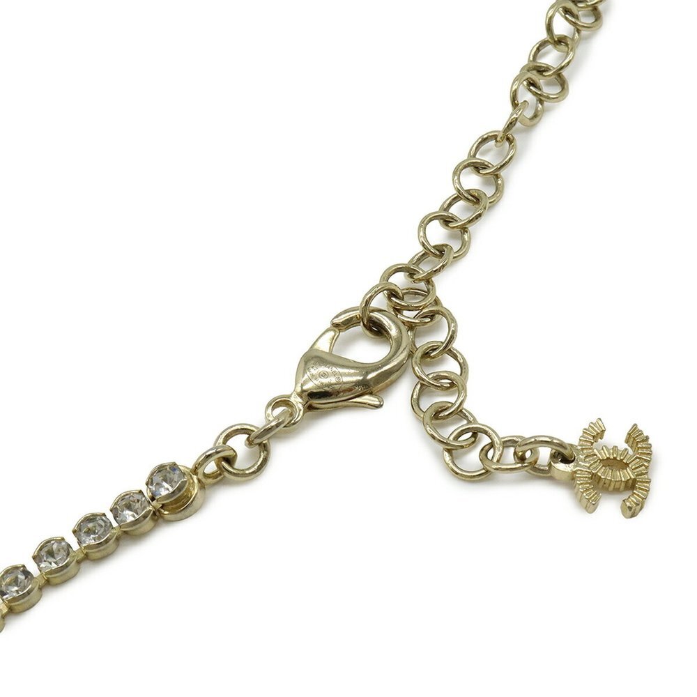 CHANEL Authentic Gold Logo Necklace - Picture 7 of 9